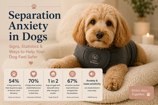 Separation Anxiety in Dogs: Signs, Statistics & Ways to Help Your Dog Feel Safer